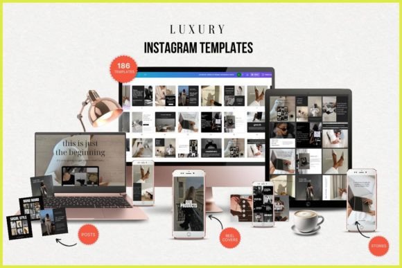 Download Luxury Instagram Templates - Luxury instagram template Collection