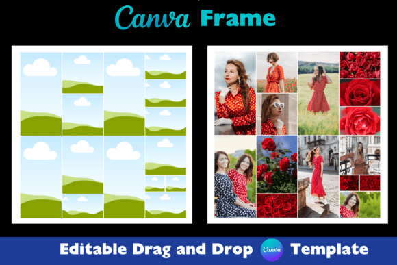 Download Canva Photo Collage Frame Template - Premium Resources
