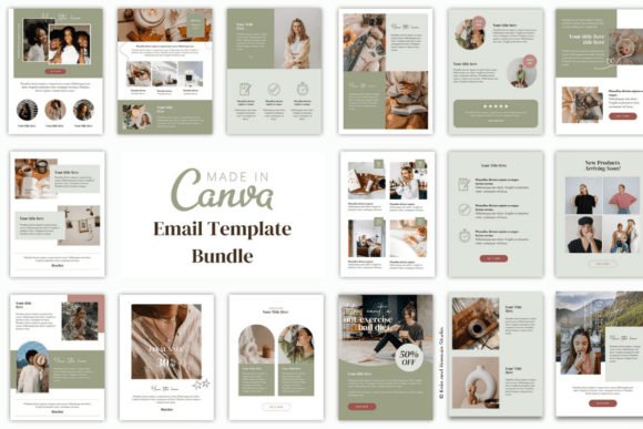 Download Editable Email Marketing Canva Templates - Email marketing Collection