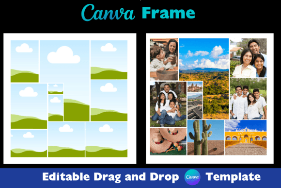 Download Canva Photo Collage Frame Template - Premium Resources