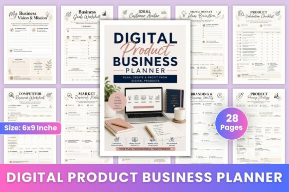 Download Digital Product Business Planner - Digital product Collection