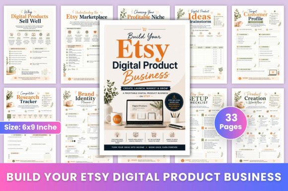 Download Build Your Etsy Digital Product Business - Digital product Collection